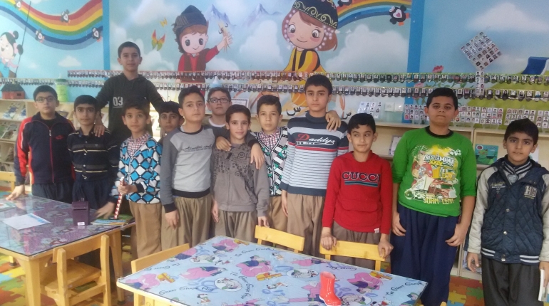 بازدید دانش آموزان دبستان صدوقی
